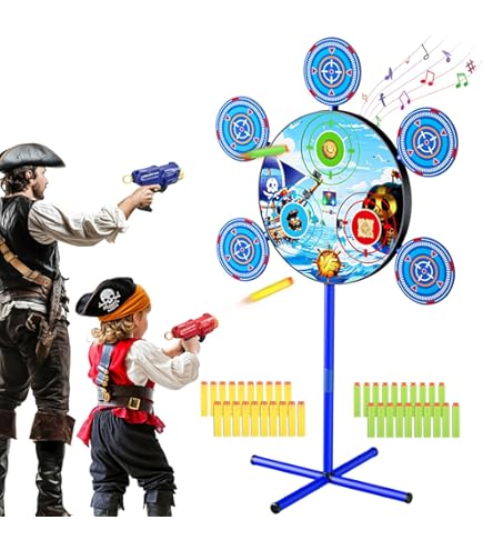 Jeu De Fléchettes Avec Balles Collantes - Cible Cartoon, Jouet D'Adresse Sûr Pour Enfants Garçons Et Filles