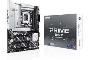 ASUS Prime Z890-P - Placa Base ATX, 14+1+2+1 (80A) etapas de Potencia, DDR5, PCIe 5.0 Compatible con GPU de última generación, Puerto USB Tipo-C a 20 Gbps, 4 Ranuras M.2, Ranura PCIe Q-Release