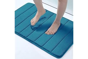 Homaxy Memory Foam badrum badrumsmatta absorberande halkfri badrumsmatta tvättbar badrumsmatta – 41 x 61 cm