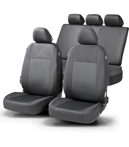 MOTOS Gepersonaliseerde stoelhoezen voor auto's voor Skoda Octavia II 2004-2013 Perfect passende autostoelhoezen met actief airbagsysteem, drielaags materiaal en een onberispelijke afwerking, de ideal