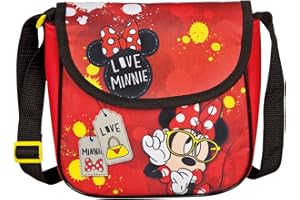 Undercover Sac de Sport pour Enfant - Thème Disney Minnie Mouse - Rouge - 3 l - Env. 21 x 22 x 8 cm