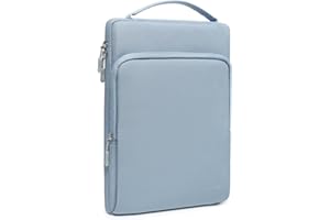 HYZUO 15-16 Zoll Laptoptasche Hülle Tasche für MacBook Pro 16 M4 M3 M2 M1 2025-2019, 15" Surface Book, Notebooktasche für 15" 15,6" Dell HP Lenovo ThinkBook Asus Acer Samsung Huawei, Blass Blau