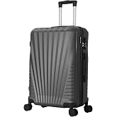TROLLEY ADC Cabin Suitcase - 55x34x23 cm, 39 L Travel Suitcase, Lightweight and Resistant ABS, 4 Silent 360 Double Wheels, Co