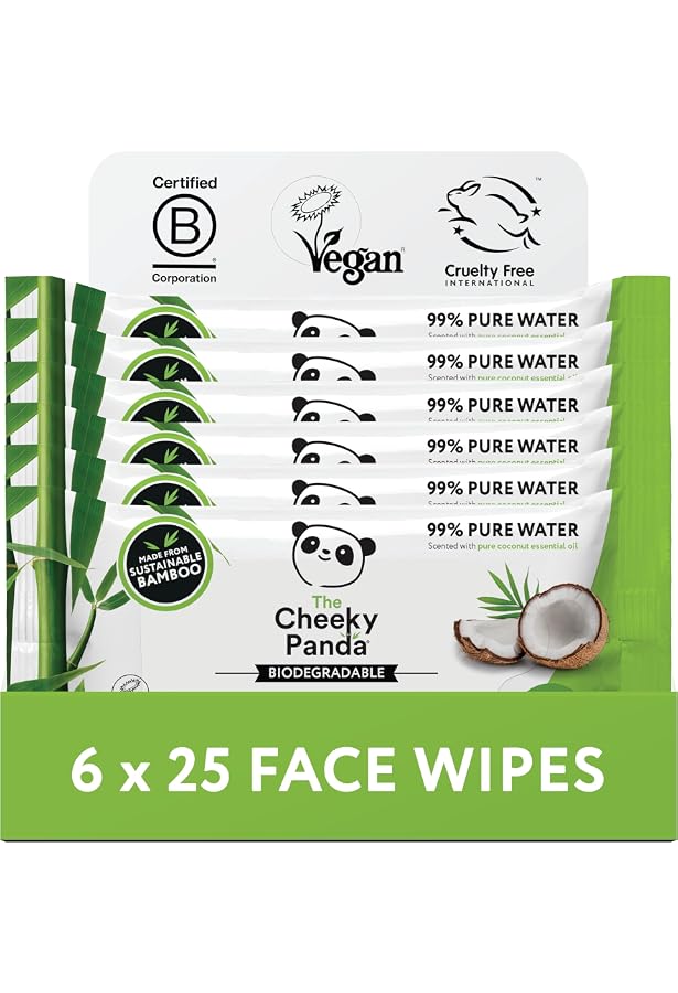 Mouchoirs En Bambou The Cheeky Panda - 14 Paquets De 10 - 3 Plis, Sans Plastique - Écologiques Et Doux