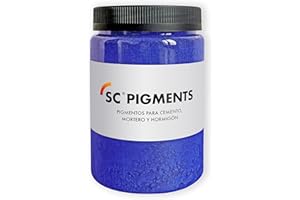 SERRA CIMENTS SC Pigments® Ref: Color Azul HWR · Pigmento Colorante Azul Ultramar HWR para cemento, mortero, hormigón, yeso y cal Peso: ± 500 g.