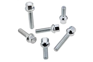 ‎C CARBONADO Radschrauben Radbolzen M12x1,5 60mm Kugelbund Längenauswahl 8 STK.