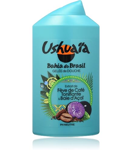 Lot De 4 Gels Douche Ushuaïa BIO à L'aloé Du Mexique - 250 Ml Chacun, Neufs