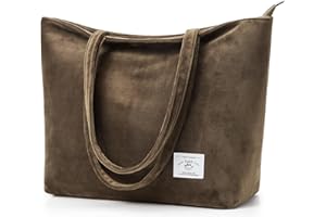 KALIDI FANCY FOREST Zamszowa torba na ramię torebki dla kobiet damskie torby ze sztucznego zamszu torby na ramię na laptopa z zamkiem błyskawicznym do szkoły pracy na zakupy