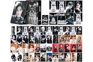 ZPPLD Stray Kids Lomo Carte 54 pezzi, Kpop Stray Kids Photocard, Lomo Cards, StrayKids Giant New Album Card StrayKids Kpop Cards