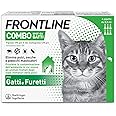 FRONTLINE Combo, 6 Pipette, Antiparassitario per Gatti, Gattini e Furetti di Lunga Durata, Protegge da Pulci, Zecche, Uova, L