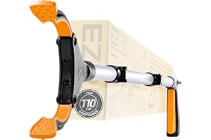 EZPIK 1 x 110 cm Greifer für Senioren mit Magnet-Greifarm, Robuste Greifzangen für Senioren und Menschen mit Behinderungen, Drehbare Müllgreifer Zange, Gehilfe mit Befestigungsclip (1er-Pack, Silber)