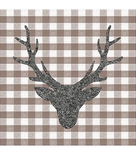 Paquet De 20 Serviettes De Table. Couleur Dorée. Réf. 356 - Linge De