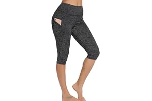 STARBILD Mujer Mallas Deportivas 3/4 Push Up Sexy, Pantalone Corto Scrunch Nido de Abeja, Legging Cintura Alta Yoga Fitness Gym