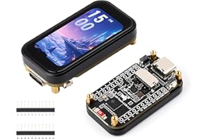 WONRABAI ESP32-C6 1.47inch IPS Touch Display Development Board, 172x320 Resolution, 262K Display Color, Supports Wi-Fi 6 / BLE 5, 160MHz RISC-V Processor,Smoothly Run GUI Programs -LVGL
