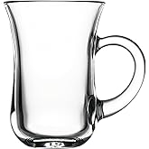 Paşabah&ccedil;e-G4 &Ccedil;ay Bardak 6 Lı Kulplu &Ccedil;ay Bardağı