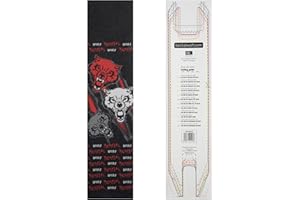 Bestial Wolf | Griptape | Lija Patinete | Personalizada | Scooter Freestyle | 12 x 53 cm (GRIPTAPE16)