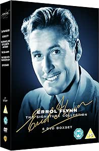 Errol Flynn - Signature Collection Box Set (Dive Bomber, They Died With Their Boots On, The Seahawk, The Private Lives of Elizabeth and Essex, Dodge City, Captain Blood) [DVD]