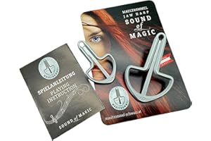 LEUCHTKLANG Maultrommel Original Schwarz Duo Edition Set mit Anleitung Mundtrommel Österreich Geschenk