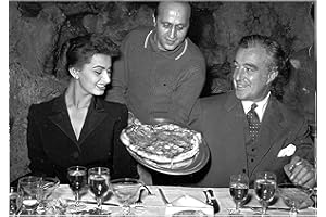 Papiarte Poster da Parete per Arredamento Casa - Stampe Vintage Senza Cornice - Ideali come Decorazioni Casa Moderna - (32 x 45 cm, Mangiaspaghetti #54)