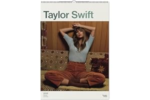 Taylor Swift, Calendario da parete ufficiale 2025, formato A3, 2025, formato A3, 30 x 41 cm, BrownTrout