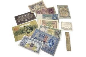 IMPACTO COLECCIONABLES | Collezione di 10 Banconote Antiche di Tre Secoli con Certificato di Autenticità | Tesori Numismatici Autentici di 3 Secoli