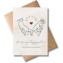 Punkcards Valentinstagskarte „You’re Perfect To Me“ – Romantisch & Lustig Für Ihn & Sie | FSC-zertifiziert, UK Hergestellt