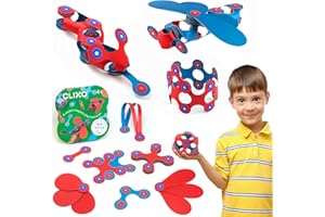 Clixo Itsy 18 stuks set -flexibel magnetisch speelgoed –combinatie van origami en bouwspeelgoed -montessori speelgoed -educatief speelgoed 4 jaar jongen en meisje en ouder.