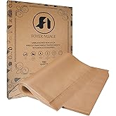 100 Pcs Unbleached Parchment Paper Baking Sheets, 8x12 inch Baking Paper, Precut Non-Stick Parchment Sheets for Baking, Cooki