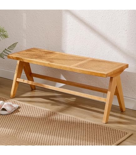 Panchina In Legno Di Pino Massiccio - Per Cucina O Sala Da Pranzo, Lunghezza Da 85 A 135 Cm, Colore Noce, Con Ripiano Sotto Sedile
