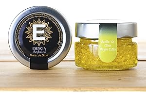 "ESENCIA ANDALUSI" Caviar de Aceite de Oliva Variedad Picual 50 gr Esencia Andalusí