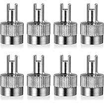 FIMWOLZ 8er Set Ventilkappen Aus Alu - Mit Bärenpfote Design, Für Auto, Motorrad, Fahrrad