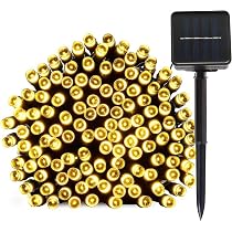 Catena Luci Solari Da Esterno 30m 300 LED Multicolore Con 8 Modalità E Telecomando IP65