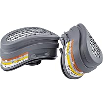 Protection Gaz Organiques Inorganiques Poussières Masque Respiratoire GVS Elipse Integra SPR583 - Filtres ABE1P3 Gaz Et Poussières Taille S/M Filtre ABE1P3 Gaz Poussières