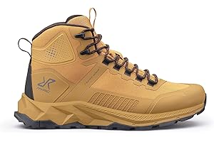 RevolutionRace Herren Phantom Trail Mid Waterproof Hiking Boots, Wasserdicht Wanderschuhe Herren für alle Outdoor-Aktivitäten