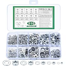 Set 510 Dadi E Rondelle - M2, M3, M4, M5, M6, In Acciaio, Per Progetti Fai Da Te E Riparazioni - Foto 10