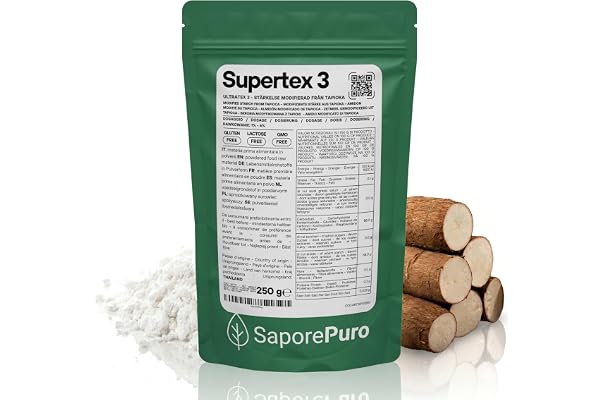 Saporepuro Supertex 3 250 gr - Ultratex 3 250 gr - stärkelse modifierad av tapioka