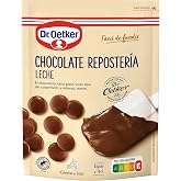 DR. OETKER - Milk Chocolate for Pastry 150g, Special Coverage for Cake, Cakes or Any Sweet, Intense Flavor, Easy to Use