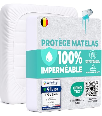 Matelas double 140 x 190 Waterfoam Hybrid | Support solide | Ergonomique | Déhoussable Matelas double 140 x 190 Waterfoam Hybrid | Support solide | Ergonomique | Déhoussable