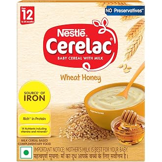 CERELAC Baby Food Cereal | No Preservatives | Wheat Hon...