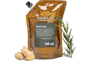 Jean & Len Rosemary & Ginger Mydło w Płynie, 500 ml