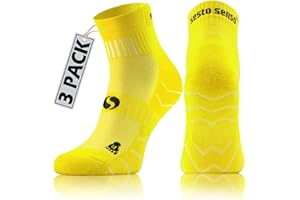 Sesto Senso Calcetines Deporte Colores Mujer Hombre Algodón 3 Pares