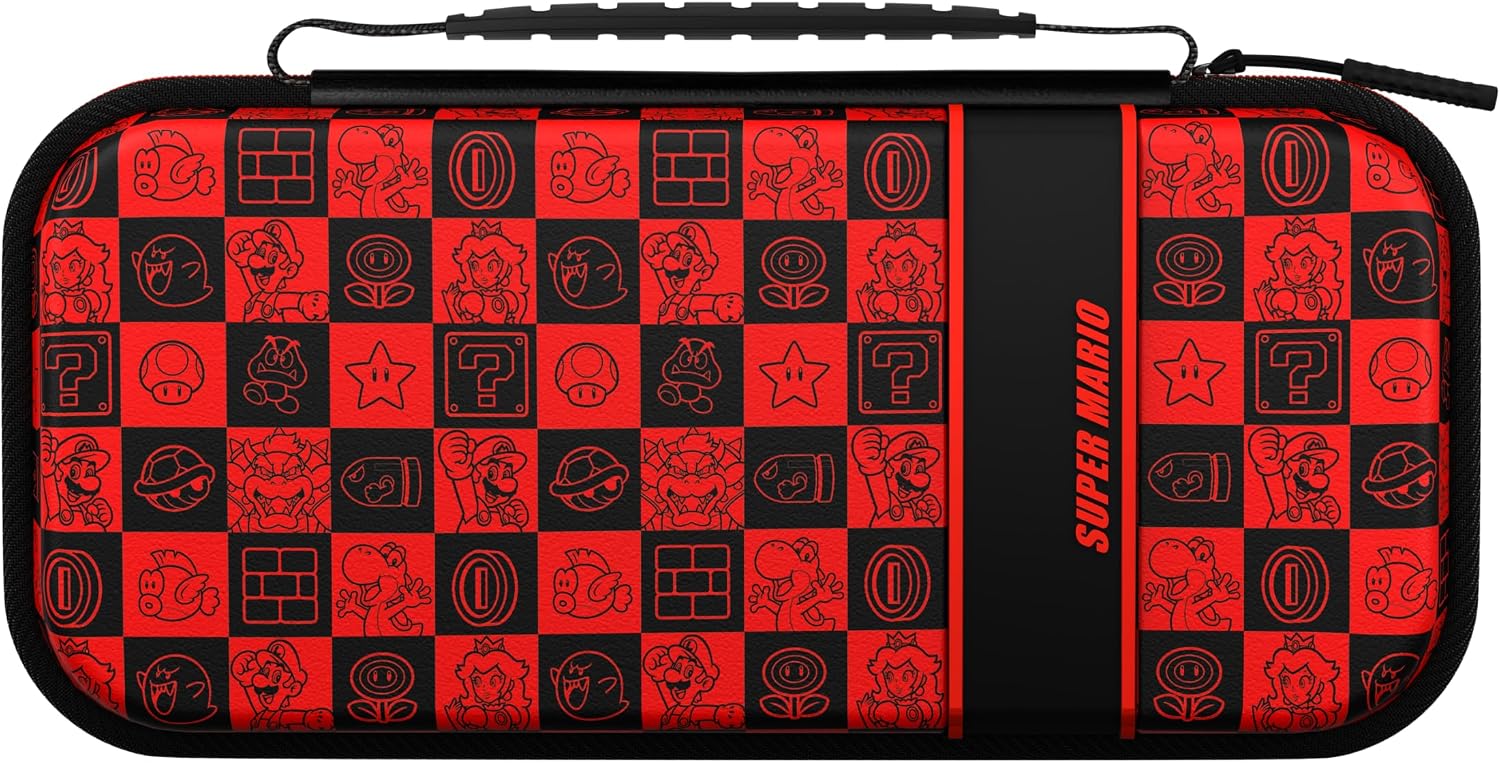 PDP Estuche de viaje Plus GLOW Super Icon Travel Case Nintendo Switch