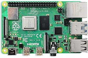 ‎XUTE Raspberry Pi 4 Modell B 4 GB RAM, Cortex-A72 64 Bit Wi-FI Bluetooth (4 GB RAM)