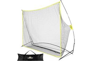 PodiuMax 10x7ft Golf Hitting Net, Driving Range for Backyard & Indoor, Suitable for Soccer, Baseball, Softball Practice with Carrying Bag