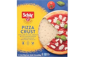 CUSTIC Schar Gluten Free Pizza Crusts, 10.6 Ounce
