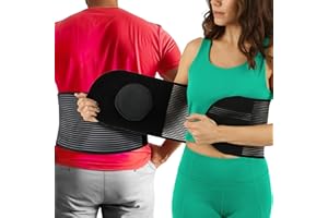 ARMSTRONG AMERICA Hernia Belt for Men or Women | C Section Belly Binder & Abdominal Binder | Post Surgery & Pregnancy Tummy Tuck | Hysterectomy, Umbilical Hernia | Postpartum Belly Band & Belly Wrap | (L/XL) 29" - 49"