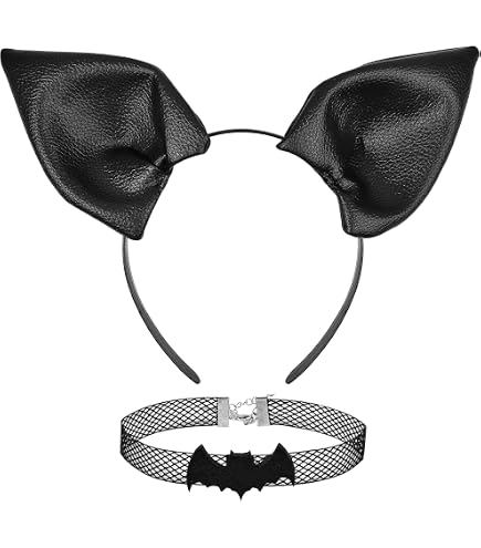 Bristol Novelty Haarreif Mit Fledermaus-Fühlern & Pailletten – Perfekt Für Halloween-Kostüme