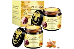 KENVORA Bienengiftsalbe Bienengift Creme 120g- Bee Cream Bienengift Komplettcreme, Professionelle Bienengiftsalbe Bienengiftcreme Hautpflegecreme für Alle Hauttypen