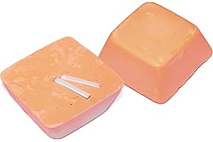 Critter's Choice Carrot Mineral Stone for Small Animals Nutrient Rich Vitamin Boost Nibbling Treat Natural Safe Healthy for All Life Stages - 40g