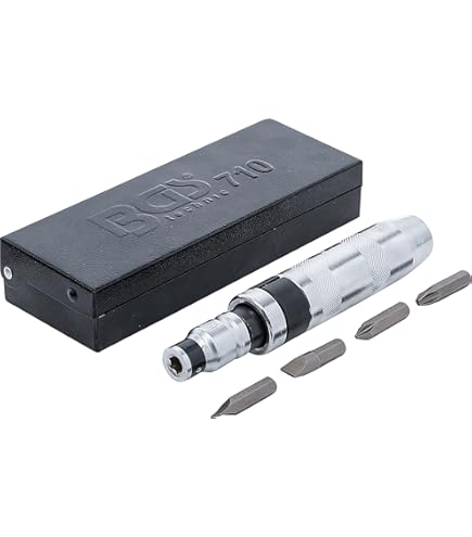 Cacciavite A Croce Con Testa A Percussione BRILLIANT TOOLS PH2 - Per Viti Bloccate, Made In Germany - Foto 6